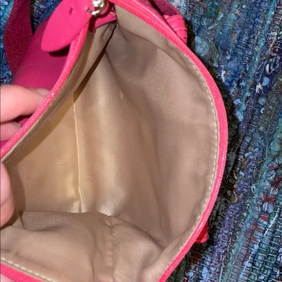 Coach Campbell Pink Leather Crossbody Bag - Picture 10 of 13